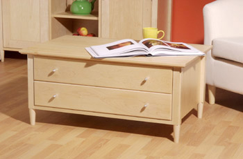 Chelsea 2 drawer coffee table