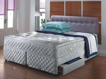 Slumberland silver seal divan & mattress