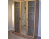 Danton triple wardrobe with glass doors